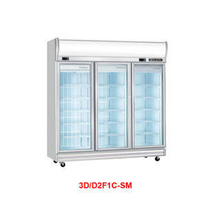 Tủ đông Berjaya 3 cánh 1436 lít 3D/D2F1C-SM