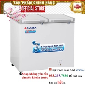 Tủ đông Alaska 2 ngăn 450 lít FCA-4600N