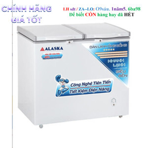 Tủ đông Alaska 2 ngăn 250 lít BCD3071