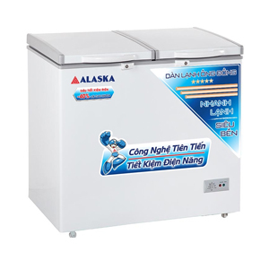 Tủ đông Alaska 2 ngăn 500 lít BCD5068C