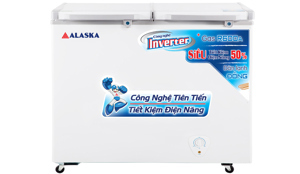 Tủ đông Alaska inverter 1 ngăn 312 lít BCD-5068CI