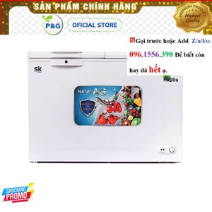 Tủ đông Sumikura inverter 2 ngăn 210 lít SKFCDI-210