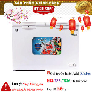 Tủ đông Sumikura inverter 2 ngăn 210 lít SKFCDI-210