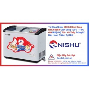 Tủ đông Nishu 1 ngăn 600 lít NTK-688SK