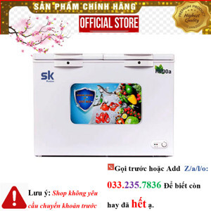 Tủ đông Sumikura 2 ngăn 286 lít SKFCDI-286