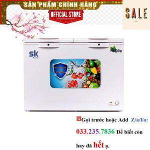 Tủ đông Sumikura 2 ngăn 286 lít SKFCDI-286