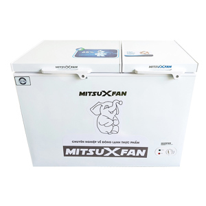 Tủ đông Mitsuxfan inverter 2 ngăn 300 lít MF2-250GW2