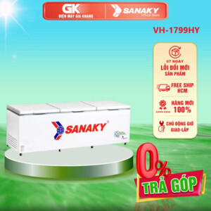 Tủ đông Sanaky 1 ngăn 1700 lít VH-1799HY