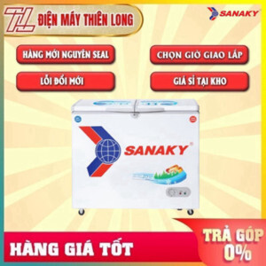 Tủ đông Sanaky 2 ngăn 250 lít VH2599W1