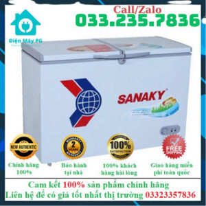 Tủ đông Sanaky 2 ngăn 250 lít VH2599W1