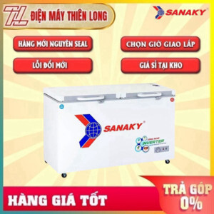 Tủ đông Sanaky 2 ngăn 560 lít VH-5699W4K