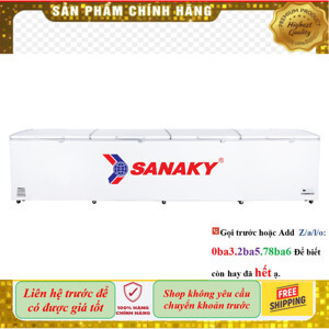 Tủ đông Sanaky 1 ngăn 2000 lít VH-2399HY3