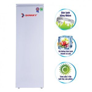 Tủ đông Sanaky 7 ngăn 230 lít VH-230HY