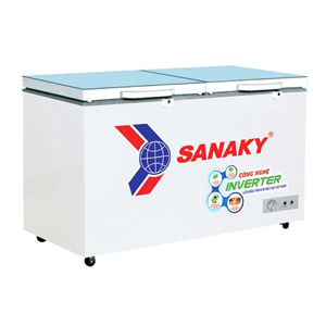 Tủ đông Sanaky inverter 2 ngăn 250 lít VH-2599W4K