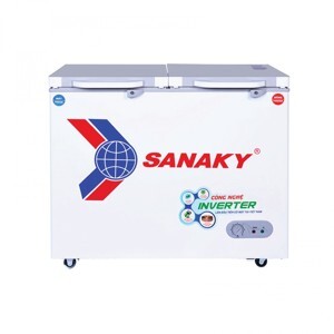 Tủ đông Sanaky inverter 2 ngăn 250 lít VH-2599W4K
