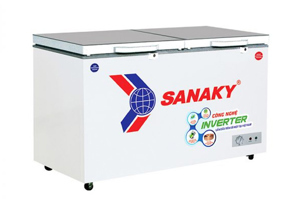 Tủ đông Sanaky inverter 2 ngăn 280 lít VH-2899W4K