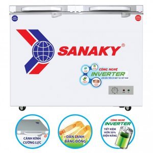 Tủ đông Sanaky inverter 1 ngăn 320 lit VH-4099A4K