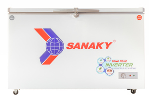 Tủ đông Sanaky inverter 2 ngăn 400 lít VH-4099W3