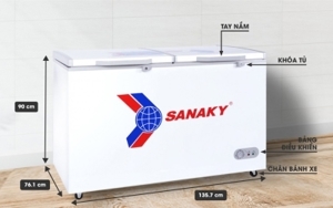 Tủ đông Sanaky 1 ngăn 560 lít VH-568HY2