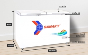 Tủ đông Sanaky 1 ngăn 560 lít VH5699HY