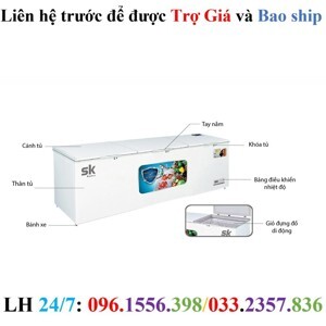 Tủ đông Sumikura 1 ngăn 1100 lít SKF-1100S