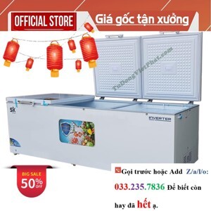 Tủ đông Sumikura 1 ngăn 1600 lít SKF-1600S