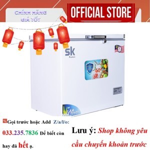 Tủ đông Sumikura 1 ngăn 300 lít SKF-300SC