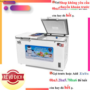Tủ đông Sumikura inverter 2 ngăn 400 lít SKF-400DI
