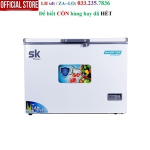 Tủ đông Sumikura inverter 1 ngăn 450 lít SKF-450SI