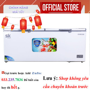 Tủ đông Sumikura inverter 1 ngăn 650 lít SKF-650SI