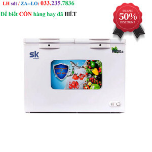 Tủ đông Sumikura 2 ngăn 180 lít SKFCD-180