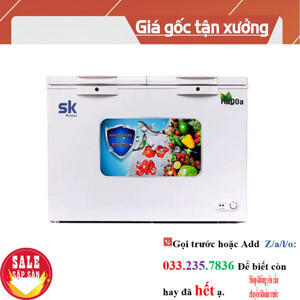 Tủ đông Sumikura 2 ngăn 210 lít SKFCD-210