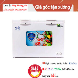 Tủ đông Sumikura 2 ngăn 210 lít SKFCD-210