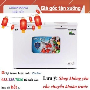 Tủ đông Sumikura inverter 2 ngăn 180 lít SKFCDI-180