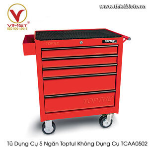 Tủ dụng cụ 5 ngăn không có đồ nghề Toptul TCAA0502