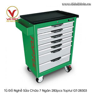 Tủ đựng đồ nghề 7 ngăn 283 món Toptul GT-28303