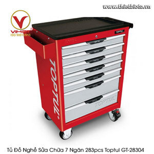 Tủ đựng đồ nghề 7 ngăn 283 món Toptul GT-28304