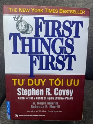 Tư Duy Tối Ưu - First Things First