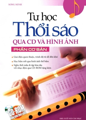 Tự học thổi sáo qua cd và hình ảnh phần cơ bản kèm cd