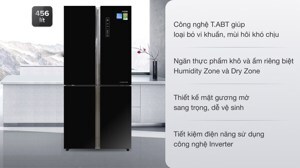 Tủ lạnh Aqua Inverter 456 lít AQR-IG525AM