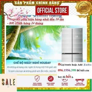 Tủ lạnh Aqua Inverter 505 lít AQR-IG595AM