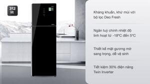 Tủ lạnh Aqua Inverter 312 lít AQR-T359MA