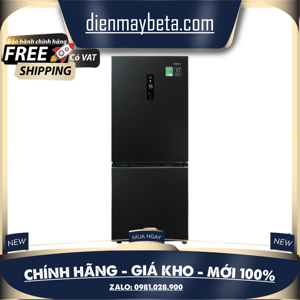 Tủ lạnh Aqua Inverter 260 lít AQR-B299MA(FB)