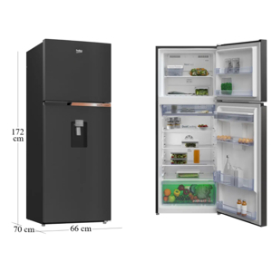 Tủ lạnh Beko Inverter 401 lít RDNT401I50VDHFSU