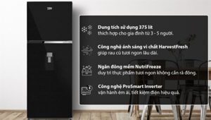 Tủ lạnh Beko Inverter 401 lít RDNT401I50VDHFSU