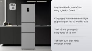 Tủ lạnh Beko Inverter 290 lít RTNT290E50VZX