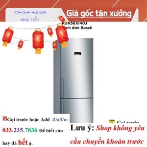 Tủ lạnh Bosch 559 lít KGN56XI40J
