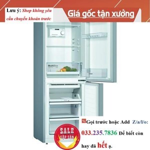 Tủ lạnh Bosch 306 lít KGN33NLEAG