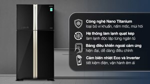 Tủ lạnh Hitachi Inverter 509 lít R-FW650PGV8