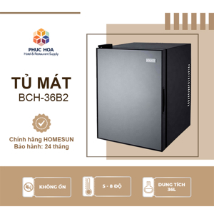 Tủ lạnh Homesun 36 lít BCH-36B - cánh gương